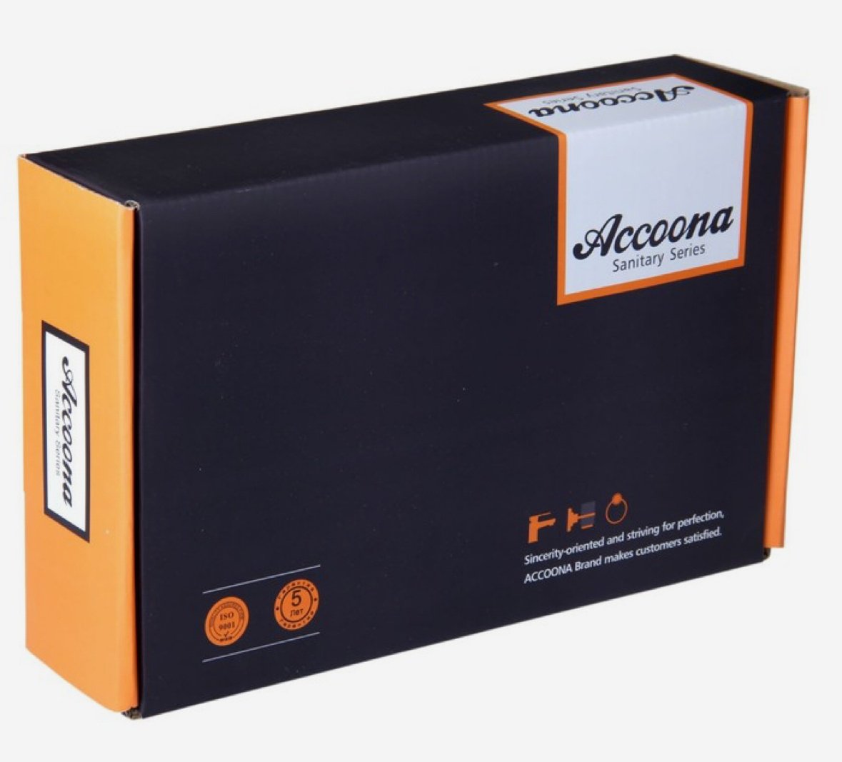Смеситель с гибким изливом Accoona A4840, силумин, цвет хром купить,NaN