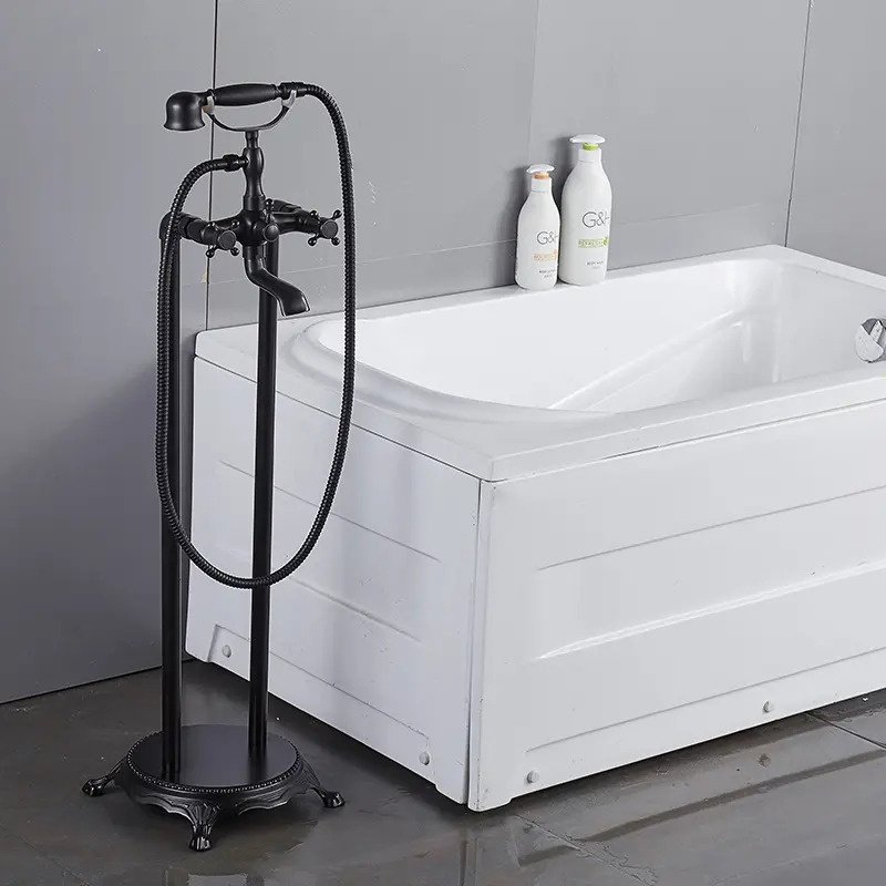 Смеситель для ванны Boch Mann VICO B BM9654, цинк, цвет черный купить,NaN