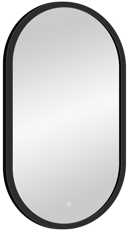 Зеркало настенное Calypso Prime LED Black ЗЛП2199 45x80см купить,NaN