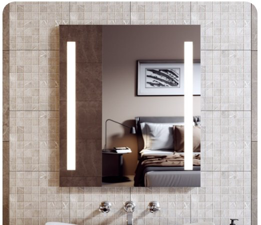Зеркало настенное KABINKA.KZ 70x80см купить,NaN