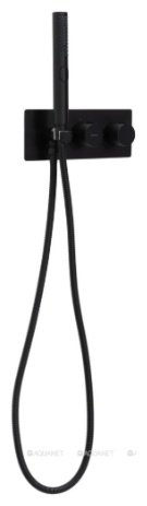 Смеситель для ванны ALLEN BRAU 5.33009-31 LIBERTY, латунь, цвет черный купить,400400