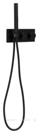 Смеситель для ванны ALLEN BRAU 5.33009-31 LIBERTY, латунь, цвет черный купить,400400