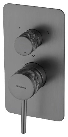 Смеситель для душа ALLEN BRAU 5.31A11-MG PRIORITY X3, латунь, цвет графит купить,251500