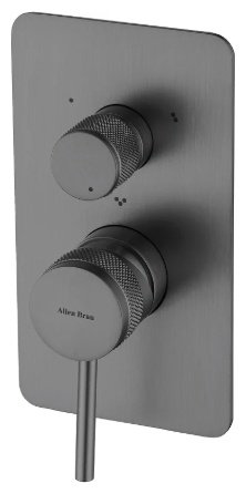 Смеситель для душа ALLEN BRAU 5.31A11-MG PRIORITY X3, латунь, цвет графит купить,251500