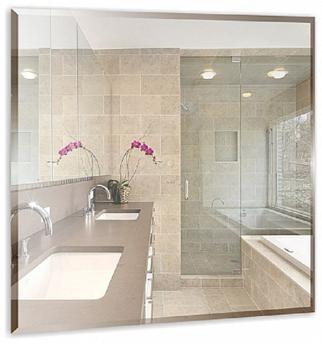 Зеркало настенное Mixline 40x40см купить,15400