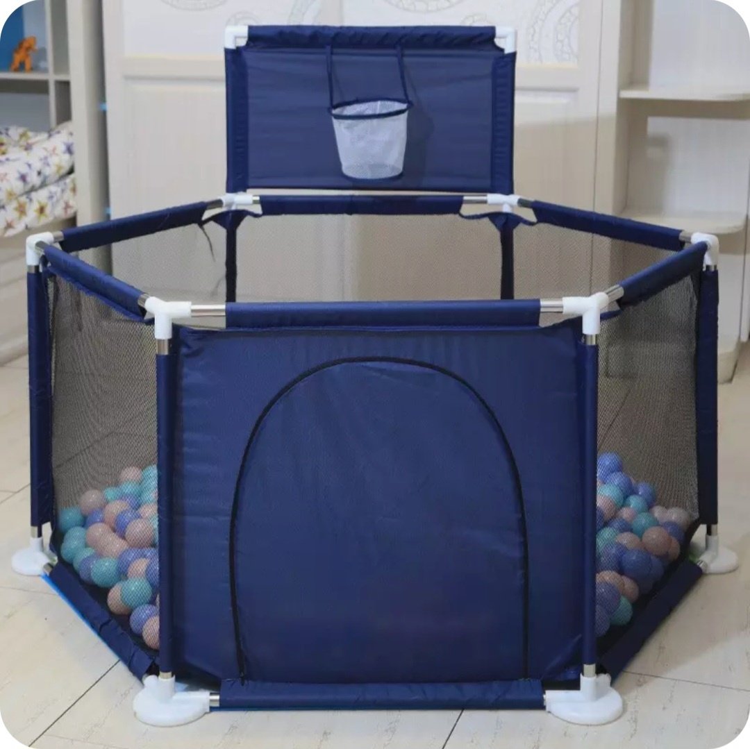 Игровой манеж 150x150x67 см, синий купить,14000