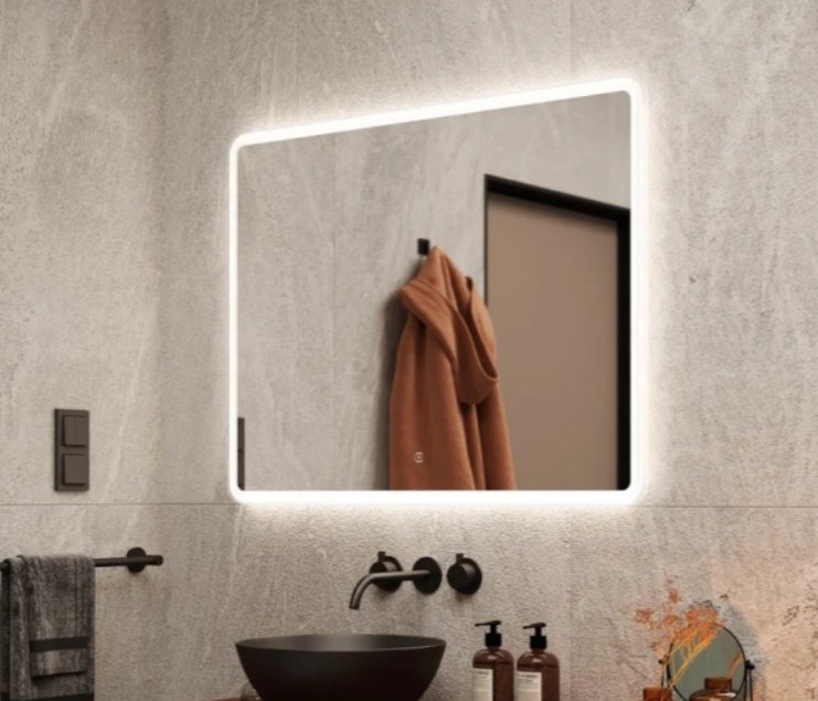 Зеркало настенное Sancos Arcadia Led AR900 90x70см купить,216200