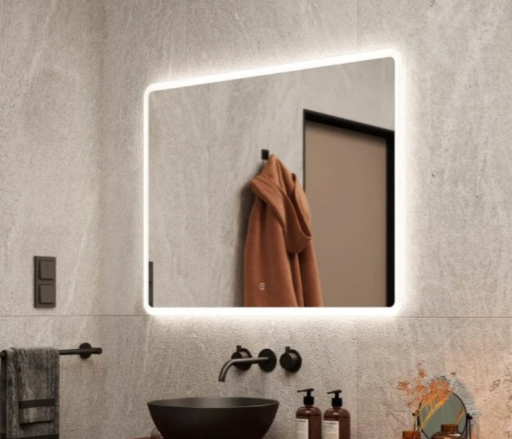 Зеркало настенное Sancos Arcadia Led AR900 90x70см купить,216200