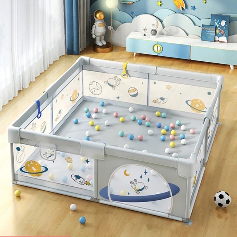 Игровой манеж IMBABY 180x150x65 см, серый - ForteMarket Игровой манеж IMBABY 180x150x65 см, серый купить,41000