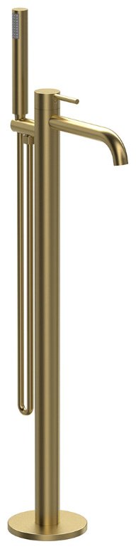 Смеситель для ванны Vincea VTF-1DBG, латунь, цвет золотой