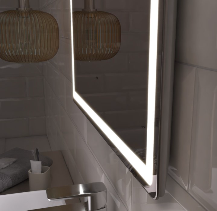 Зеркало настенное Vigo Geometry Comfort 80x70см купить,96012