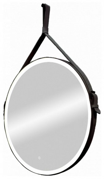 Зеркало настенное Континент Millenium Black Led 65x65см купить,193100
