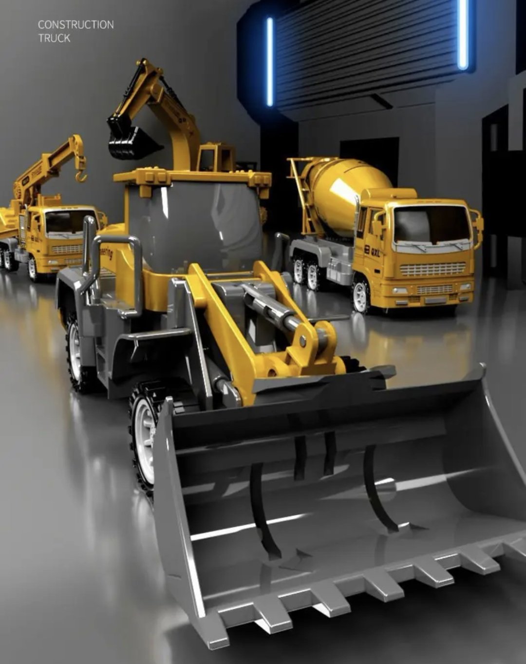 Спецтехника Strength truck мультиколор