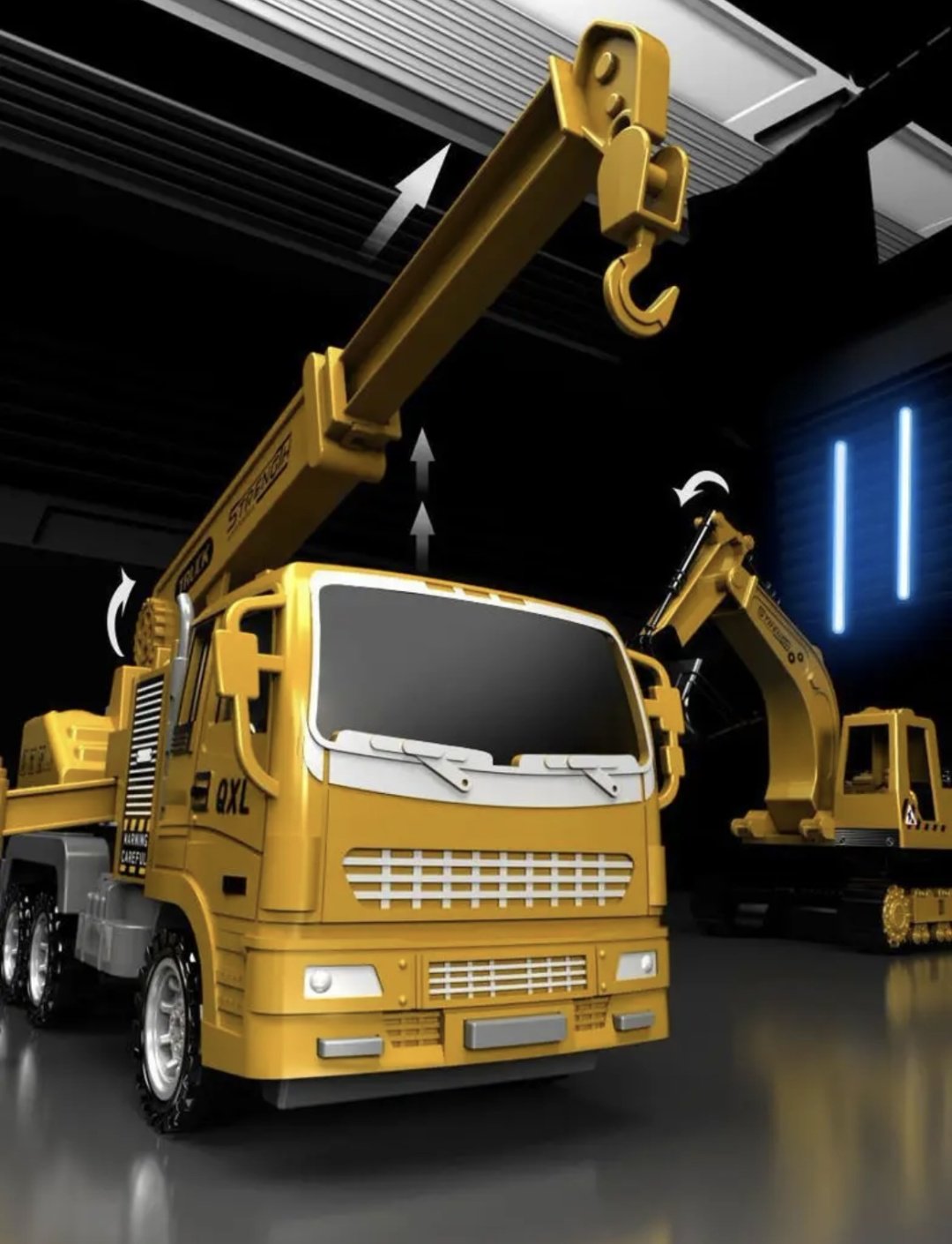 Спецтехника Strength truck мультиколор