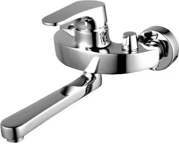 Смеситель для ванны с душем Lemark Shift LM4314C, однозахватный купить,56490