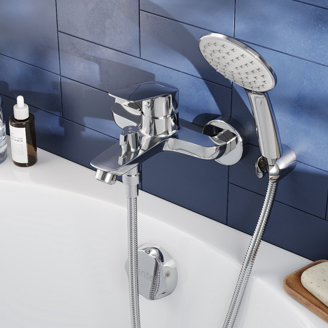 Смеситель для ванны Santek WH5A10009C001, латунь, цвет хром купить,NaN