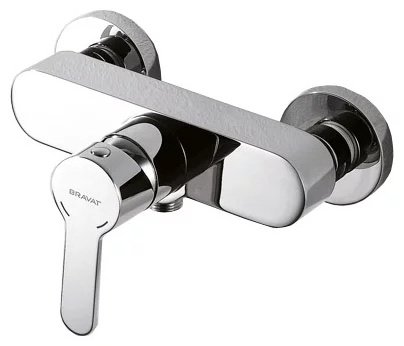 Смеситель для душа BRAVAT Stream F93783C-01A, однозахватный купить,56560
