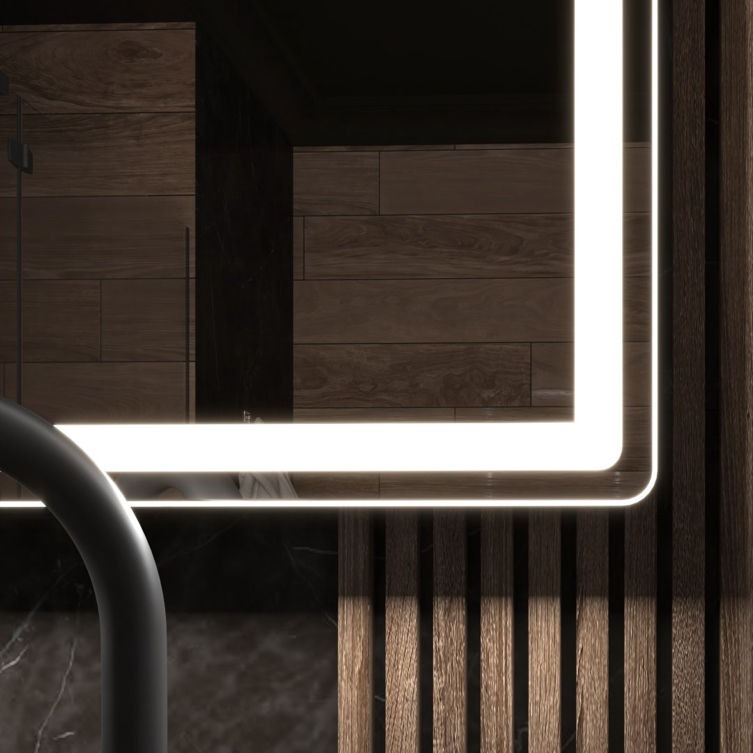 Зеркало настенное Vigo LED Roberta Comfort 1000 100x100см купить,119700