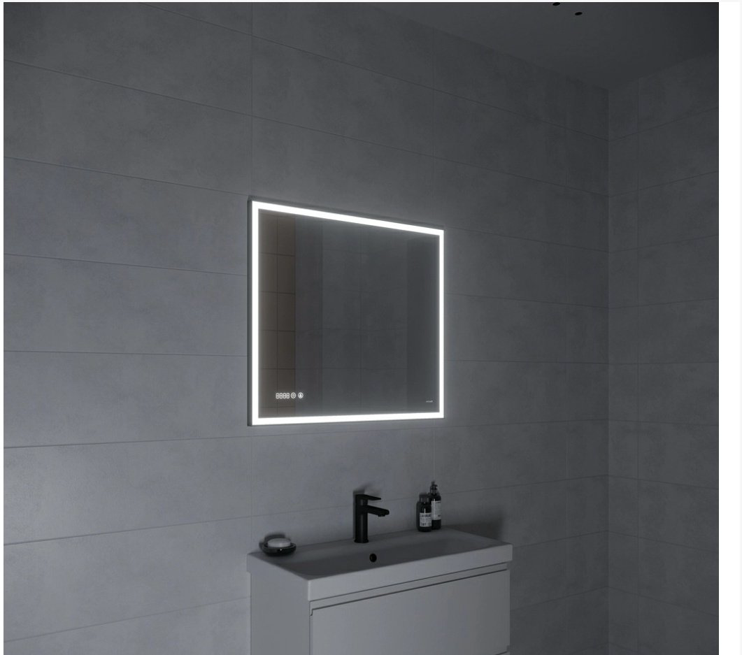 Зеркало настенное Cersanit LED 011 design 80x70см купить,149862