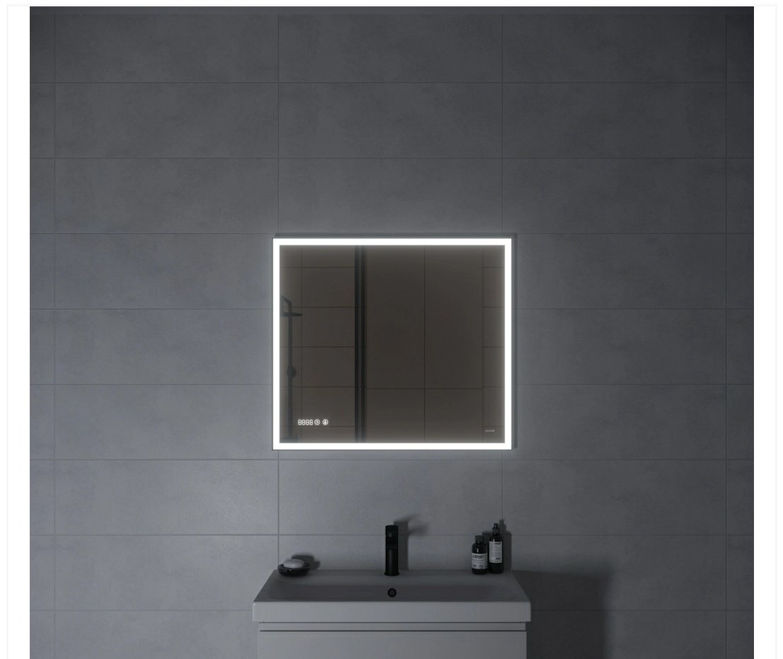 Зеркало настенное Cersanit LED 011 design 80x70см купить,149862