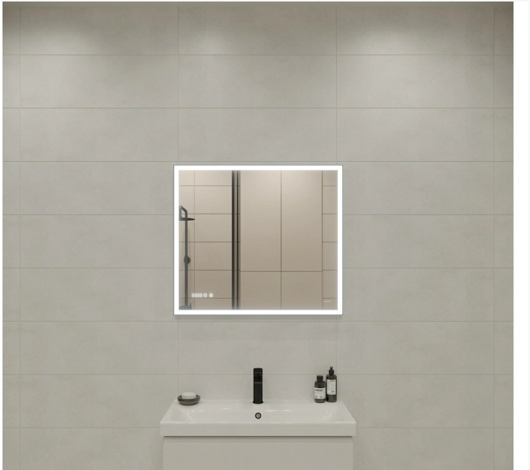 Зеркало настенное Cersanit LED 011 design 80x70см купить,149862