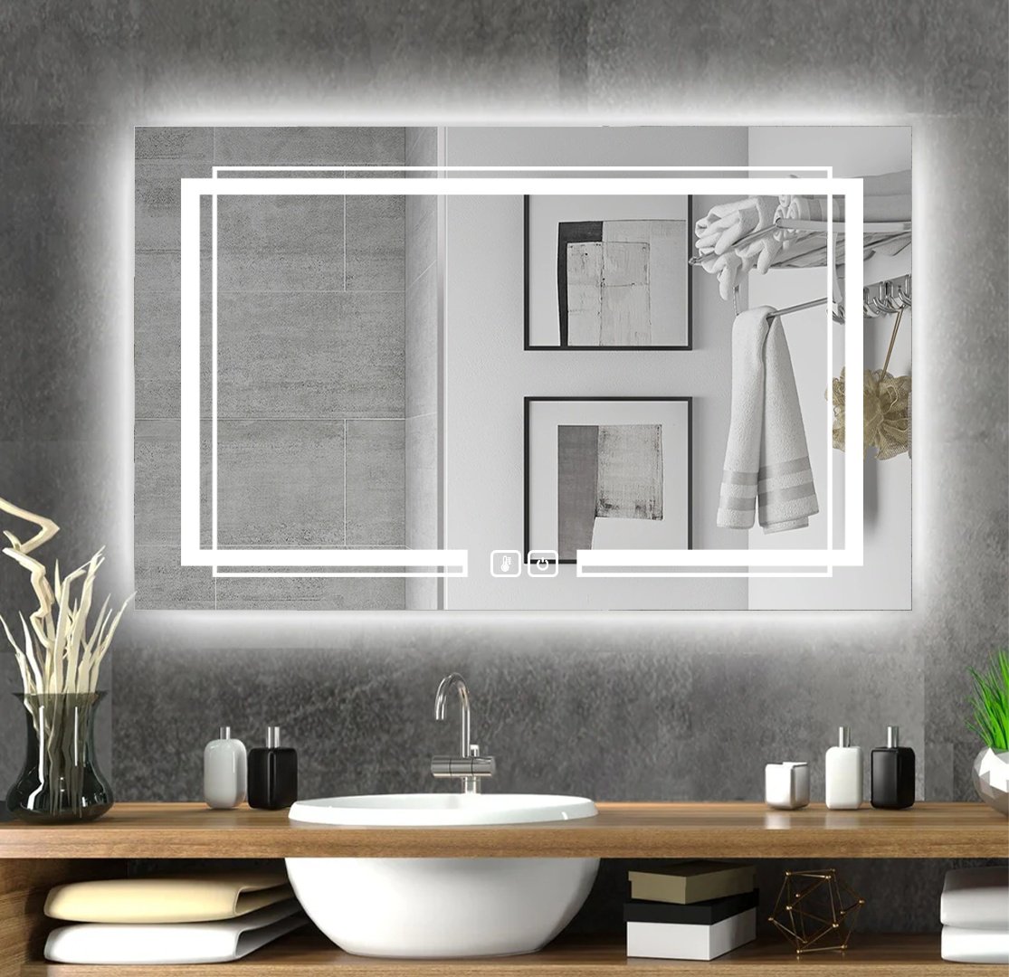 Умное зеркало настенное Miline 80x60 см - ForteMarket Умное зеркало настенное Miline 80x60 см купить,41000