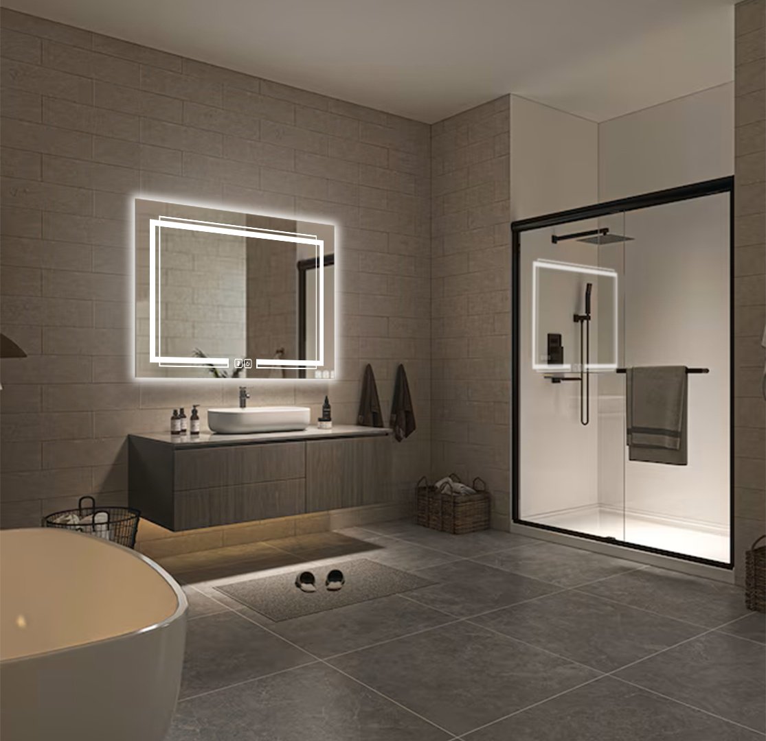 Умное зеркало настенное Miline 80x60 см - ForteMarket Умное зеркало настенное Miline 80x60 см купить,41000