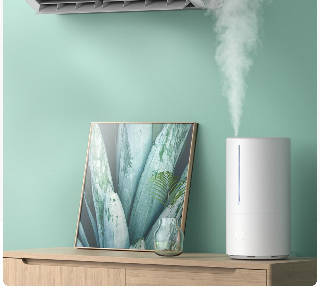 Увлажнитель воздуха Xiaomi Mi Smart Sterilization Humidifier S MJJSQ03DY белый купить,40000