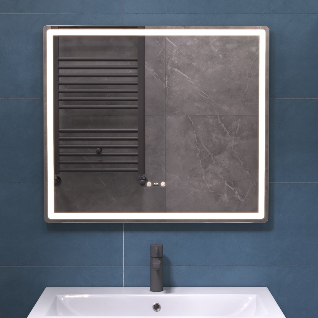 Зеркало настенное Kabinka.kz LED Geometry Step 800 Vigo 80x70см купить,106800