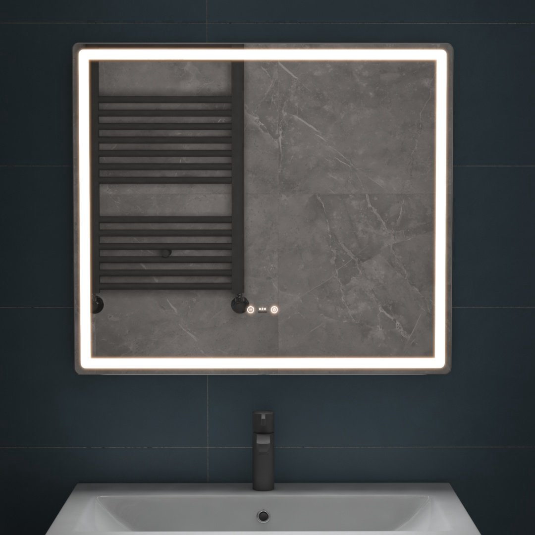 Зеркало настенное Kabinka.kz LED Geometry Step 800 Vigo 80x70см купить,106800