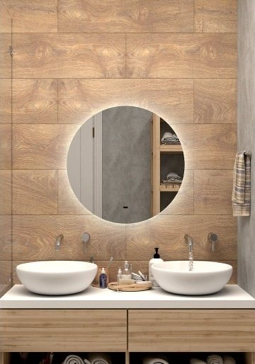 Зеркало настенное Calypso 70x70 см купить,72520