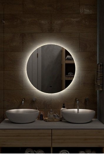 Зеркало настенное Calypso 70x70 см купить,72520