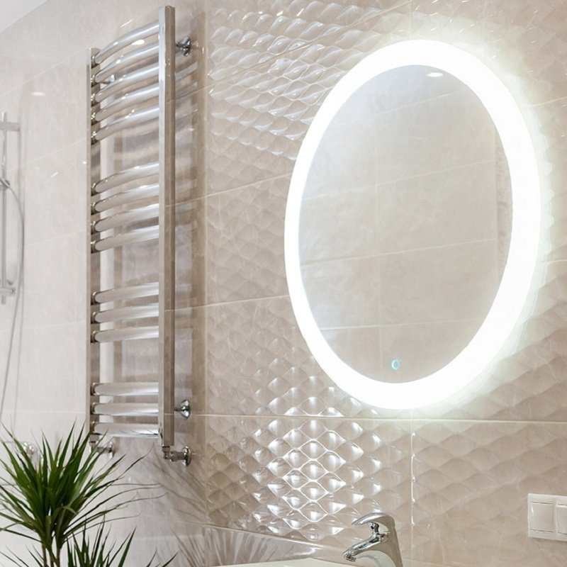 Зеркало настенное Континент Rinaldi LED 77x77см купить,87514