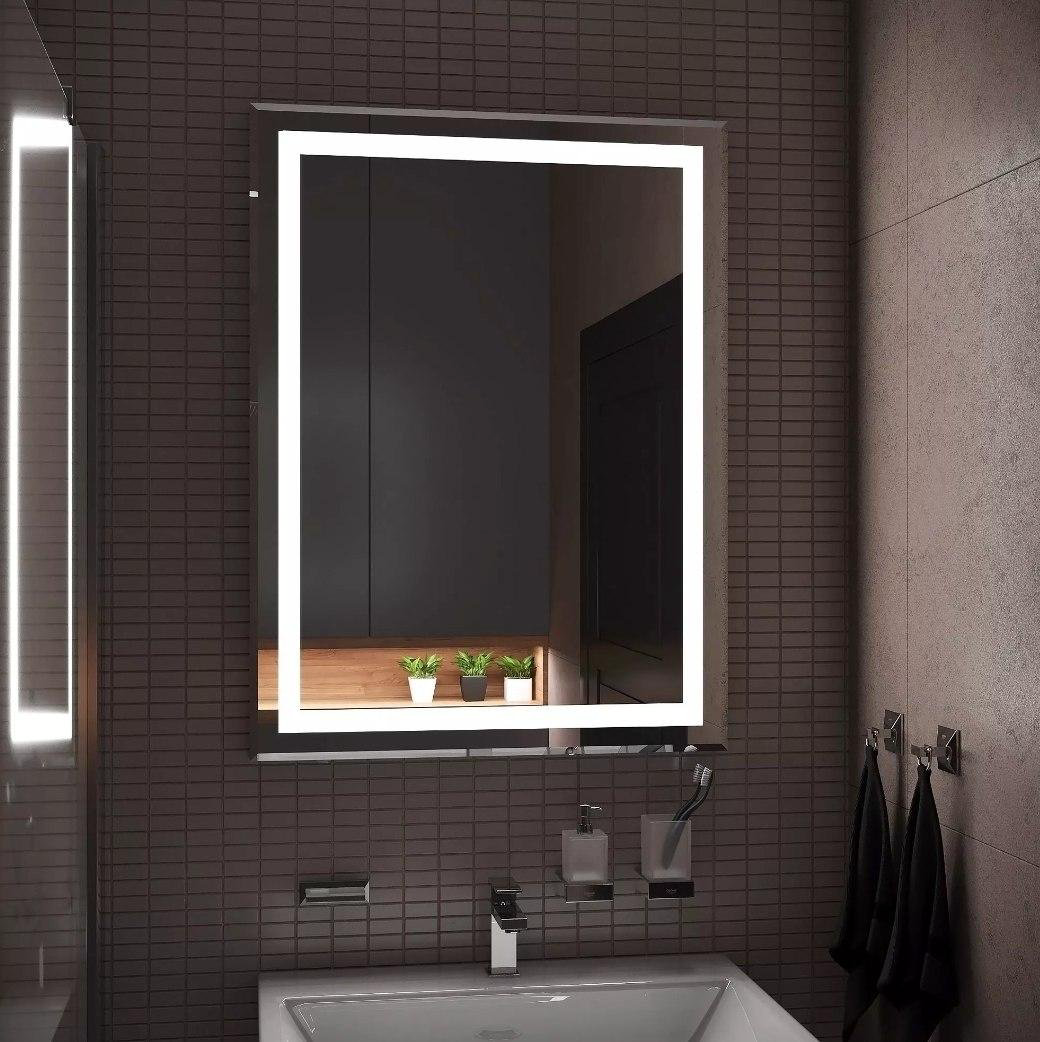 Зеркало настенное Континент Пронто Люкс LED 60x80см купить,50050