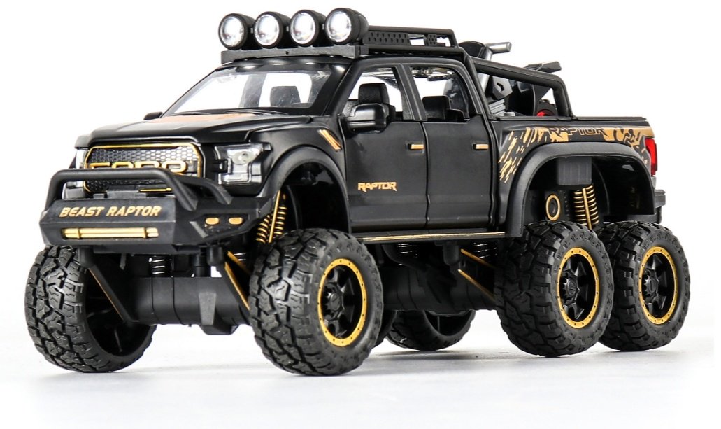 Грузовая Ford Raptor черный