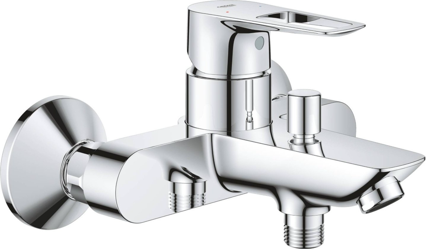 Смеситель для ванны Grohe 23602001 BauLoop, латунь, цвет хром купить,NaN