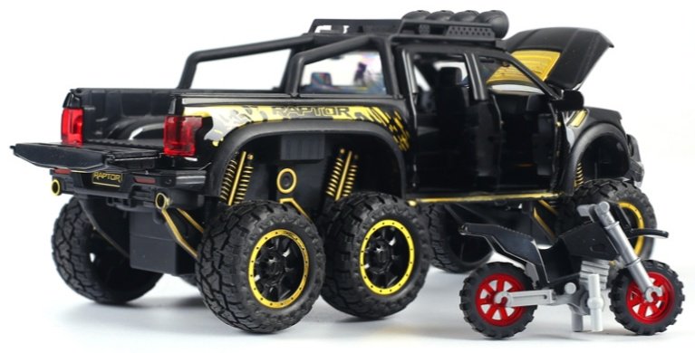 Грузовая Ford Raptor черный