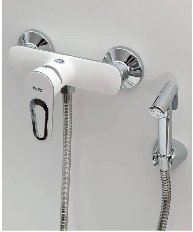 Смеситель для душа Potato P20274-7, латунь, цвет хром купить,34800