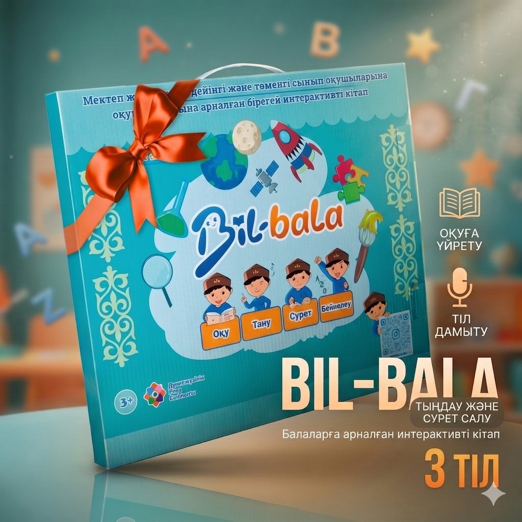 Книжка-игрушка Bil-bala Интерактивная книжка