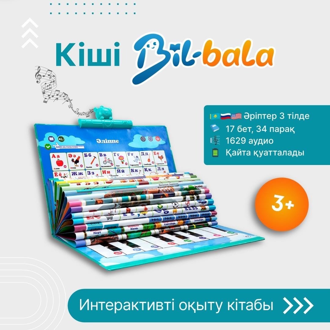 Книжка-игрушка Bil-bala Интерактивная книжка