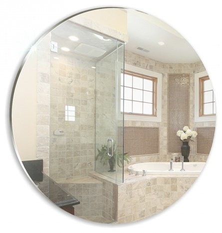 Зеркало настенное Mixline 40x40 см