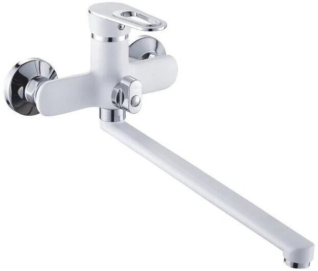 Смеситель для ванны Potato P22274-7, латунь, цвет белый купить,38700