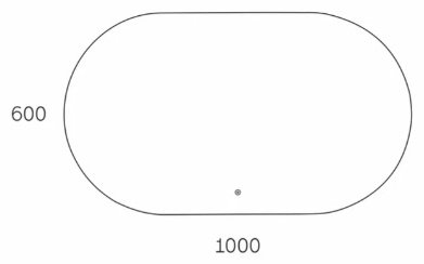 Зеркало настенное Taliente TA-Zled-F10060 100x60см купить,95900