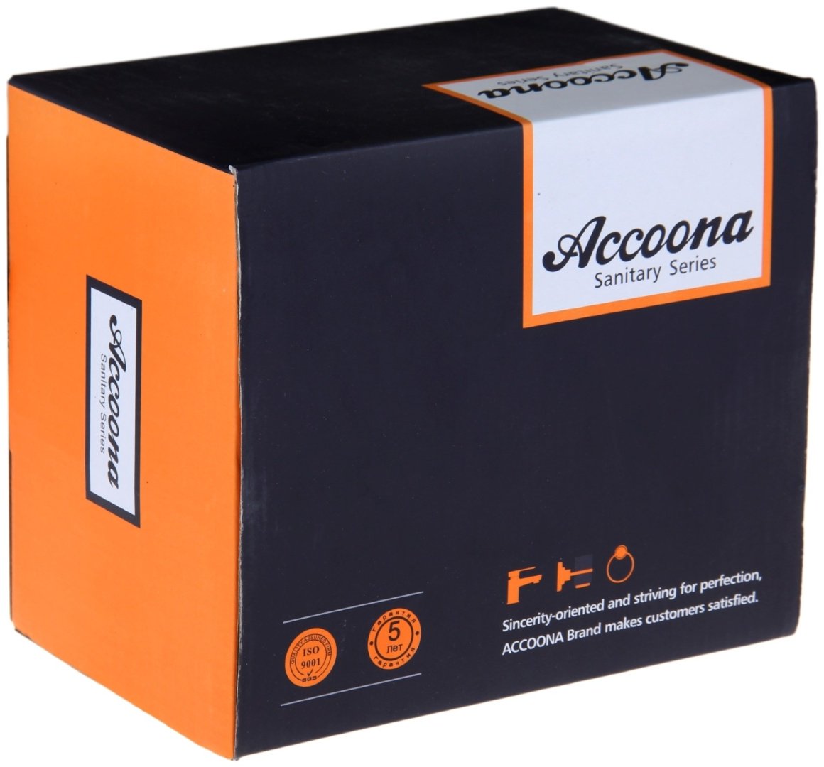 Смеситель для ванны Accoona A6014, латунь, цвет хром купить,0