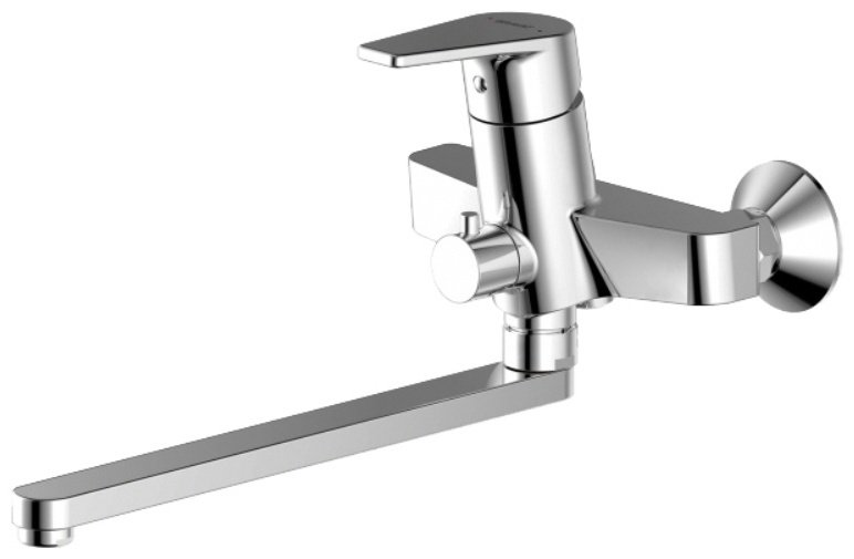 Смеситель для ванны BRAVAT Line F65299C-LB-RUS, однозахватный