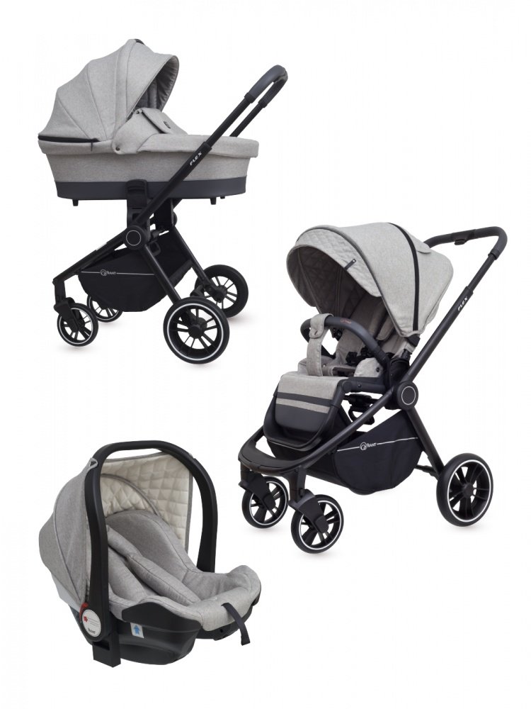 Коляска 3в1 Rant Flex Trends RA063 Light Grey купить,NaN