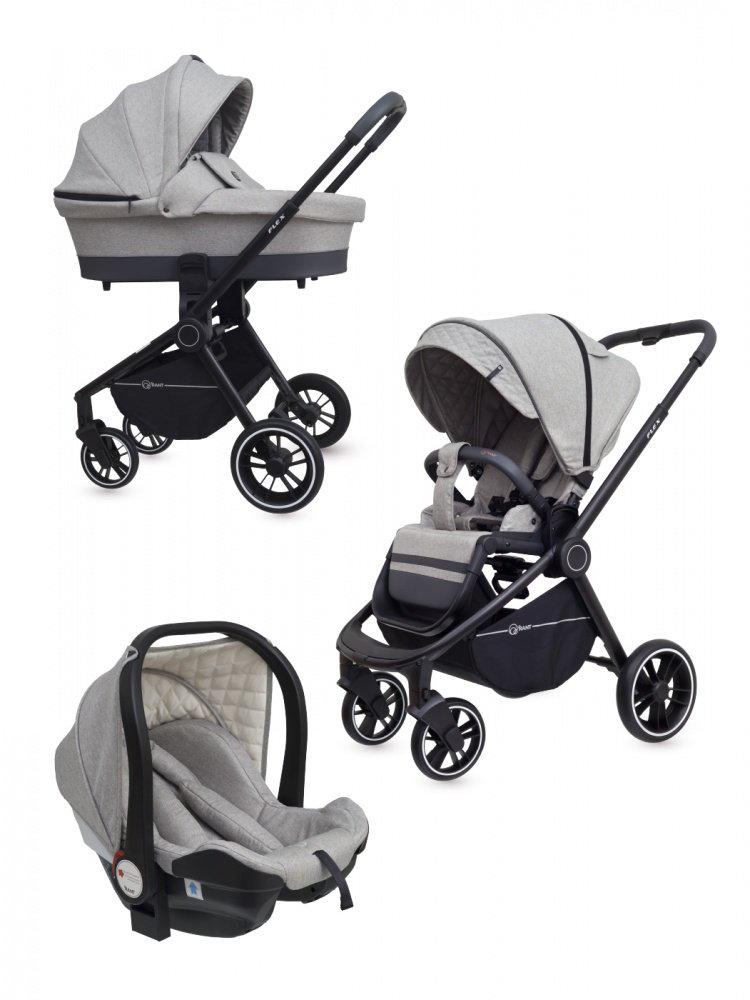 Коляска 3в1 Rant Flex Trends RA063 Light Grey купить,NaN