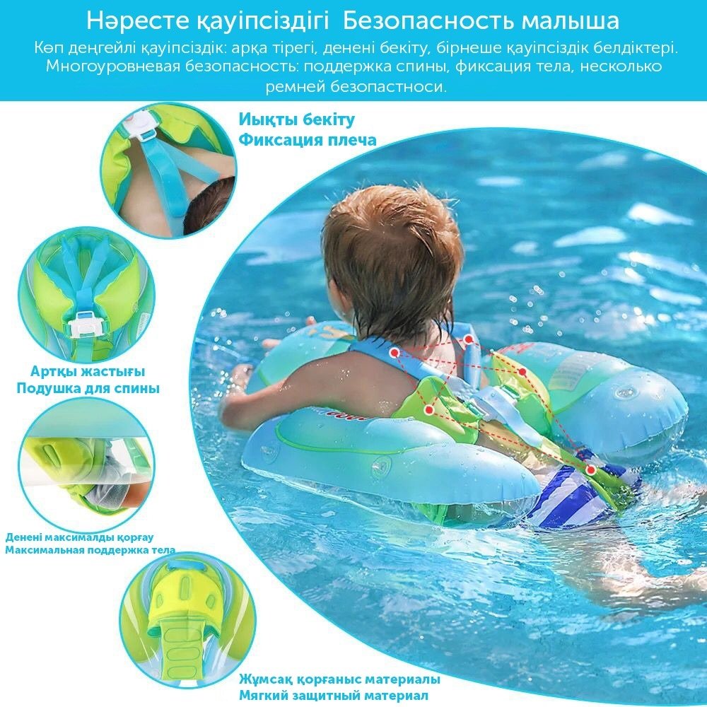 Круг для детей Swimbobo кол-во мест: 1, синий