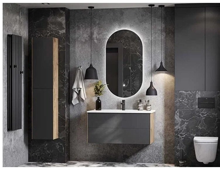 Зеркало настенное Акватон Альто 50x100см купить,158200