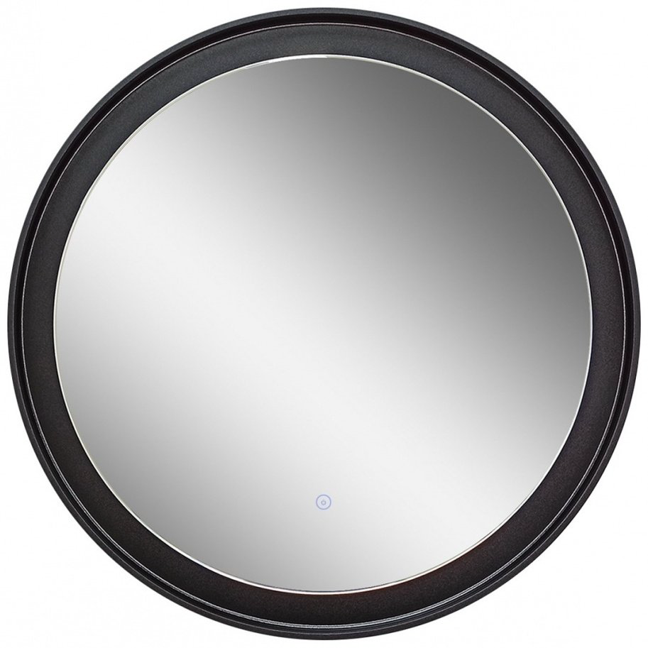 Зеркало настенное Континент Planet black LED 80x80см купить,160544